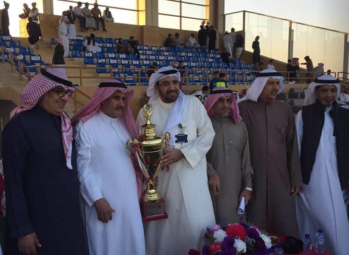 (المفتي) ينتزع كأس خادم الحرمين من ميدان فروسية الخفجي
