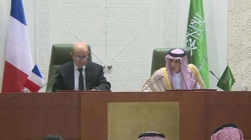 شاهد.. رد الجبير على أن "الحريري" محتجز في السعودية