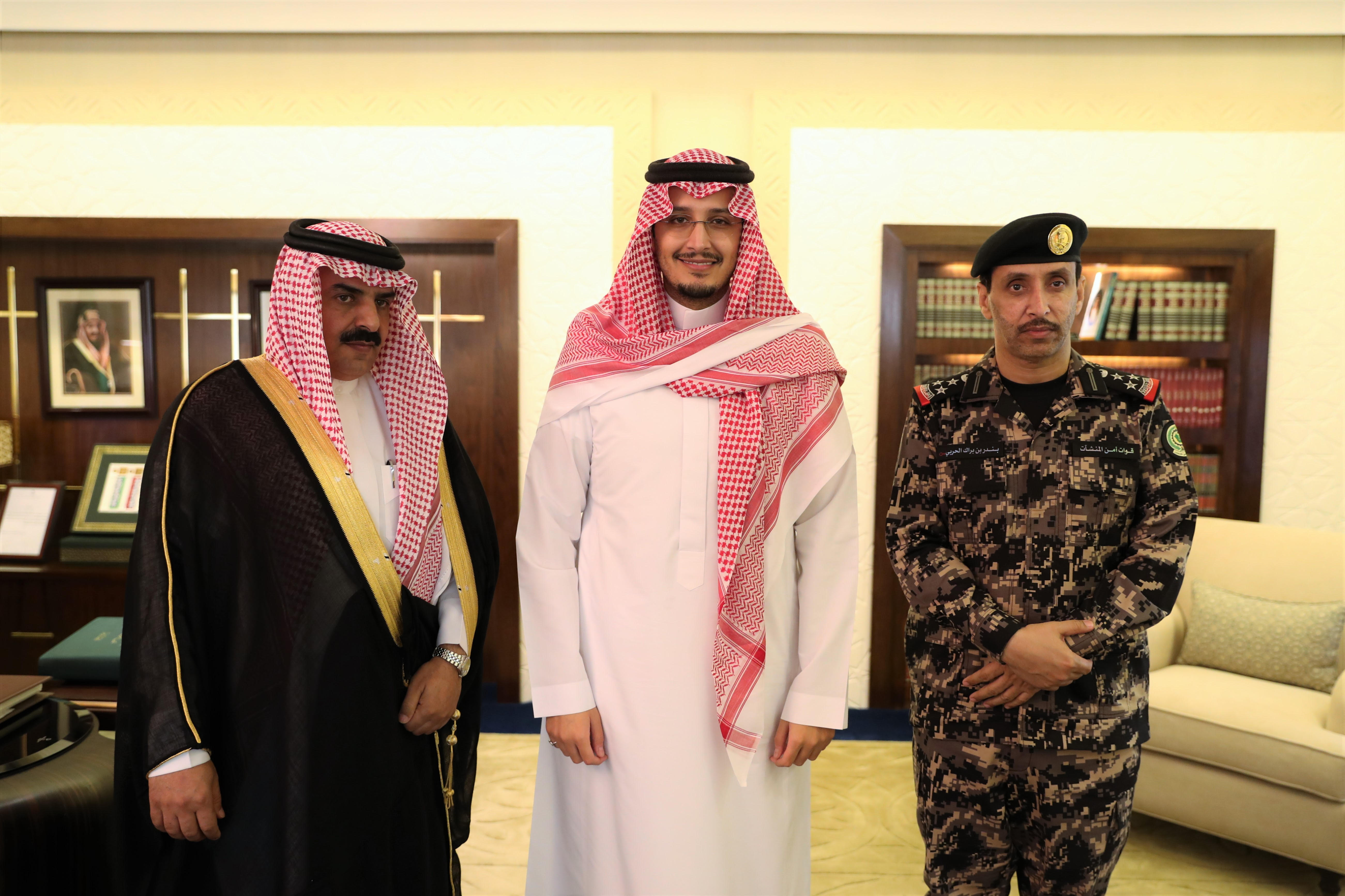 نائب أمير الشرقية يستقبل قائد قوة أمن المنشآت المكلف بالمنطقة الشرقية