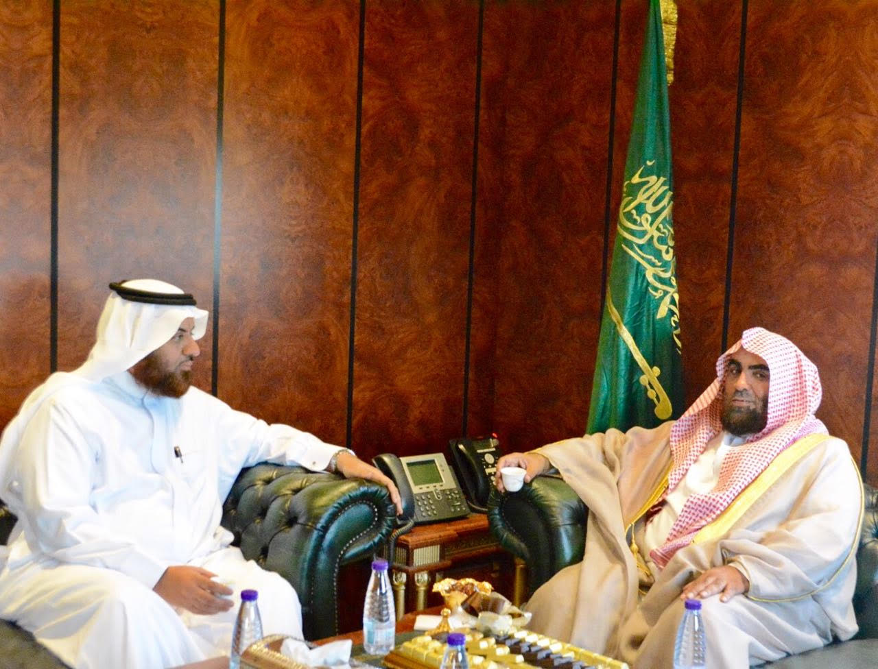 "الدويش"يستقبل مدير فرع وزارة الشؤون الإسلامية بالشرقية