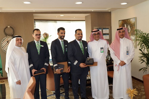 الخطوط السعودية تُكرم موظفي الشركة السعودية للخدمات الأرضية
