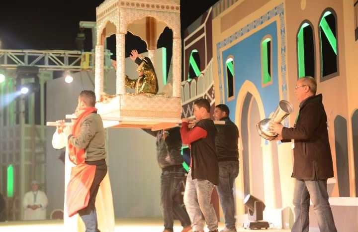 زفة العروس المغربية تجذب زوار مهرجان " ليالي شرقية "