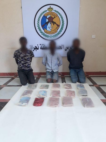 حرس الحدود يحبط محاولات لتهريب أكثر من طن من مادة الحشيش المخدر