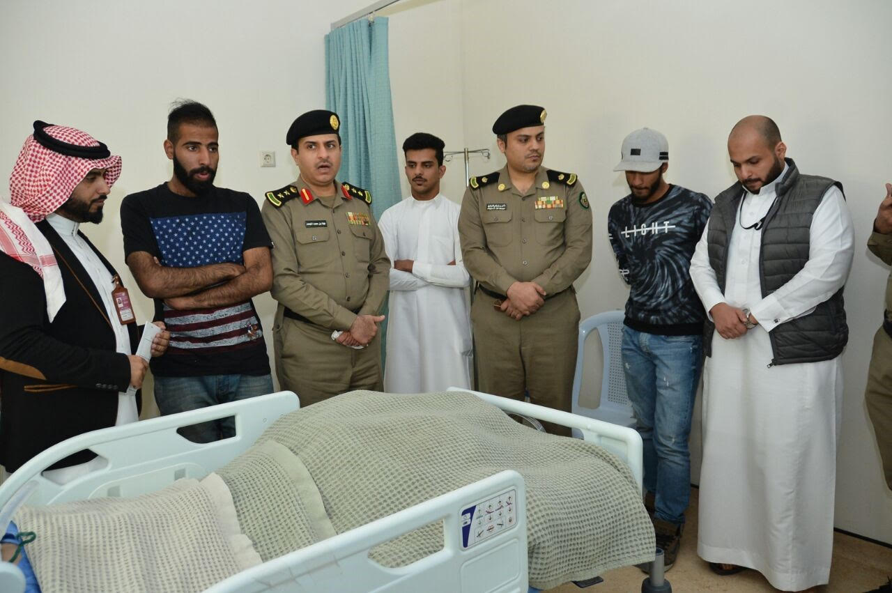 مرور الخبر يلزم مخالفي الأنظمة المرورية لزيارة مقعدي المستشفى فهد الجامعي بالخبر