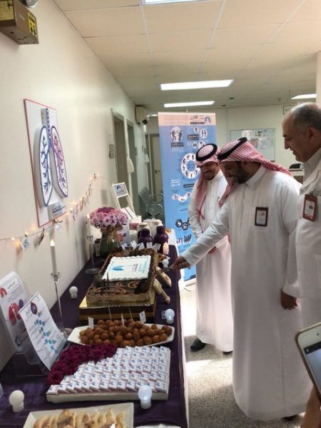 مستشفى الجبيل يفعل اليوم العالمي للدرن والخدمة الاجتماعية