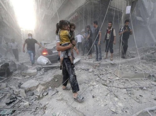 800 قتيل جراء قصف النظام على الغوطة