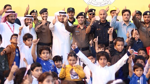 الدفاع المدني يشارك في برنامج "بصمة حي 2" بالجبيل