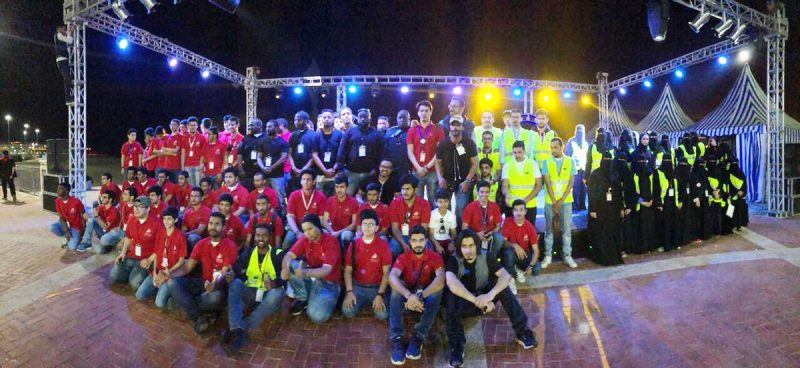أكثر من 2500 ساعة تطوعية قدمها أعضاء نادي الجبيل التطوعي في "أطفالنا مستقبلنا"