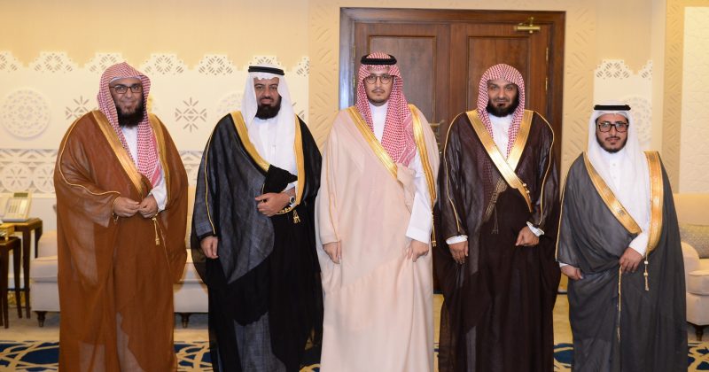 الأمير أحمد بن فهد يستقبل منسوبي هيئة الأمر بالمعروف والنهي عن المنكر