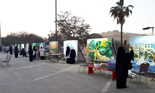 جماعة "فنون الجبيل" تطلق معرضها الأول في ‹‹ثقافة الدمام››