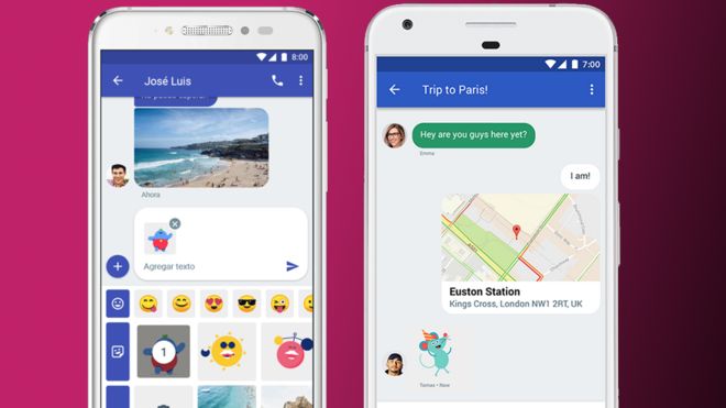 جوجل تطلق خاصية شات كبديلا لنظام الرسائل SMS