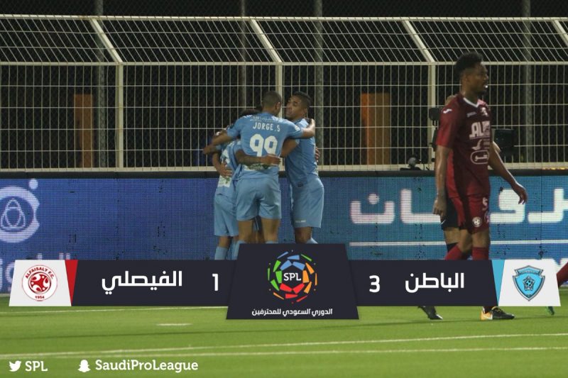 فوز الباطن على الفيصلي ..والنصر يتعادل مع الفتح