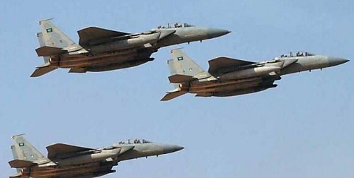 غارات مكثفة على مواقع الحوثيين في الحديدة