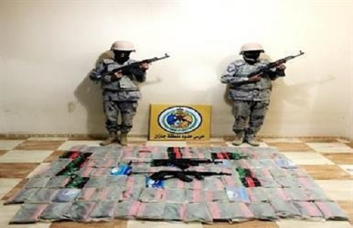 حرس الحدود يحبط تهريب أكثر من طن حشيش ويلقي القبض على 30 مهرباً