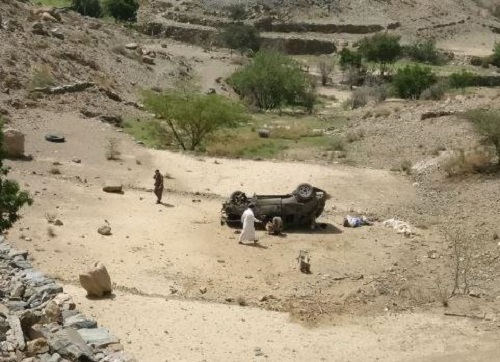 الباحة.. انقلاب مركبة يصرع ويصيب 3 أشخاص أحدهم حالته خطرة