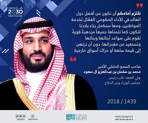 سمو ولي العهد يرسم معالم المملكة الواعدة لمرحلة ما بعد النفط