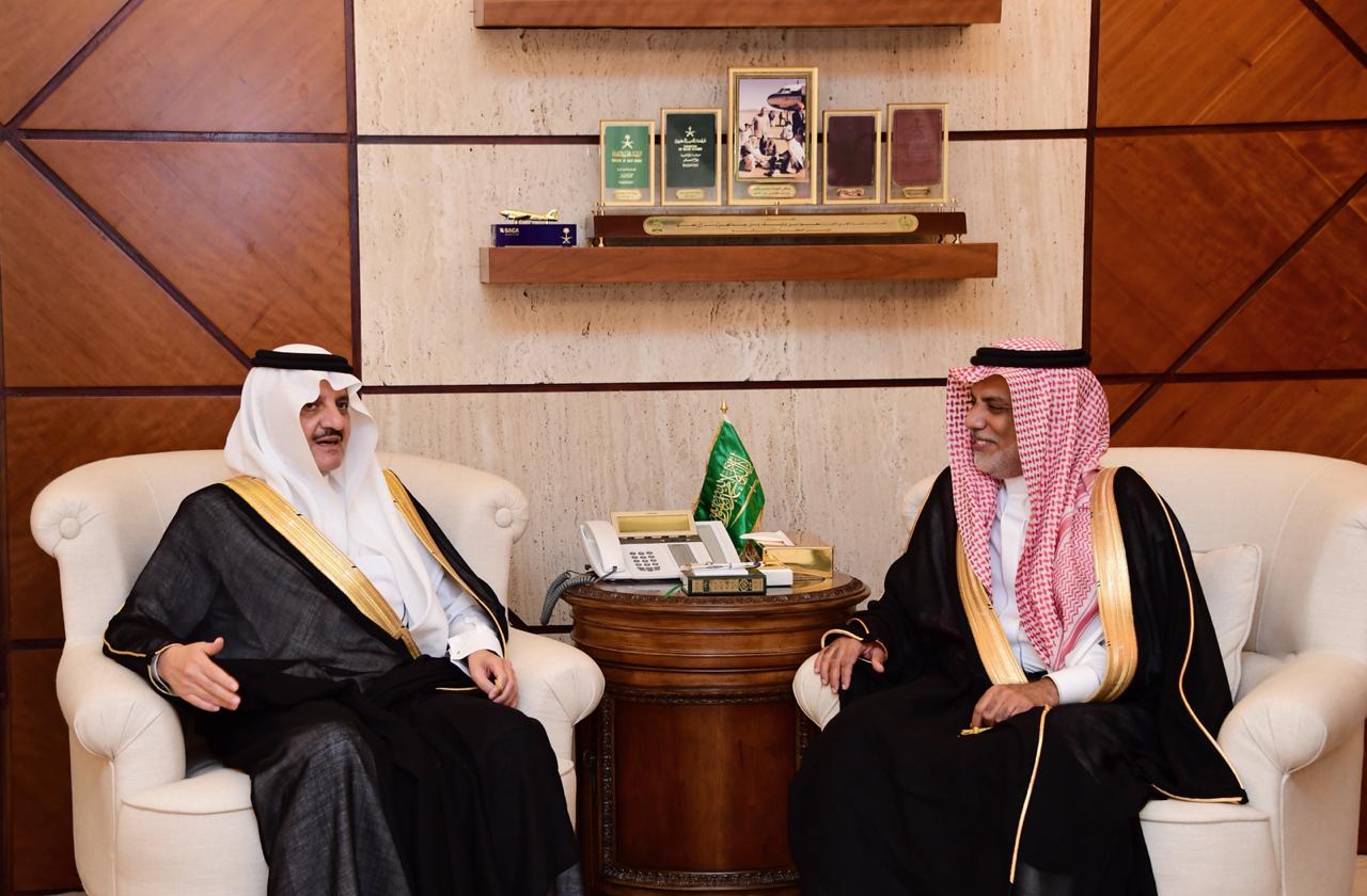 الأمير سعود بن نايف يستقبل الرئيس التنفيذي للهيئة الملكية في الجبيل