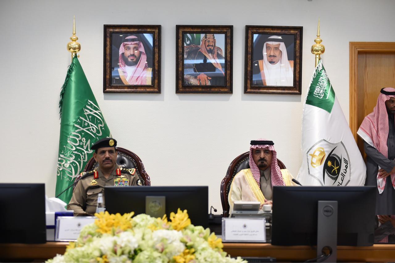 الأمن العام يحتفي بـ الحربي ويودع القحطاني
