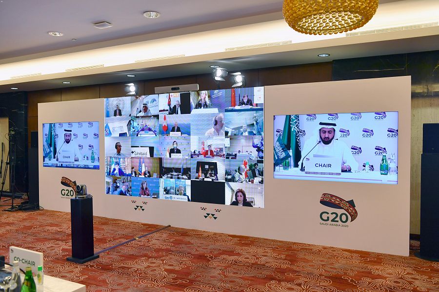 وزراء الصحة في مجموعة العشرين ينسّقون الجهود لمكافحة جائحة كورونا