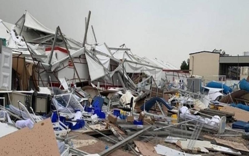 قطر.. إصابة 23 شخصا في انهيار خيام مستشفى ميداني لمرضى كورونا