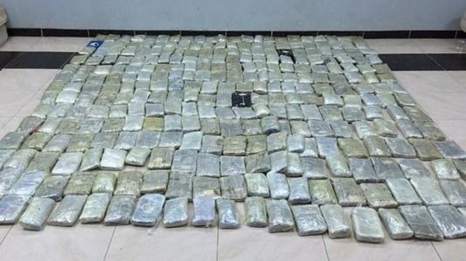 ضبط أكثر من طن لمادة الحشيش وحوالي 400 ألف قرص امفيتامين المخدر