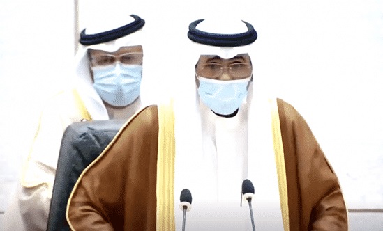 الشيخ نواف الأحمد الجابر الصباح يؤدي اليمين الدستورية أميرًا لدولة الكويت