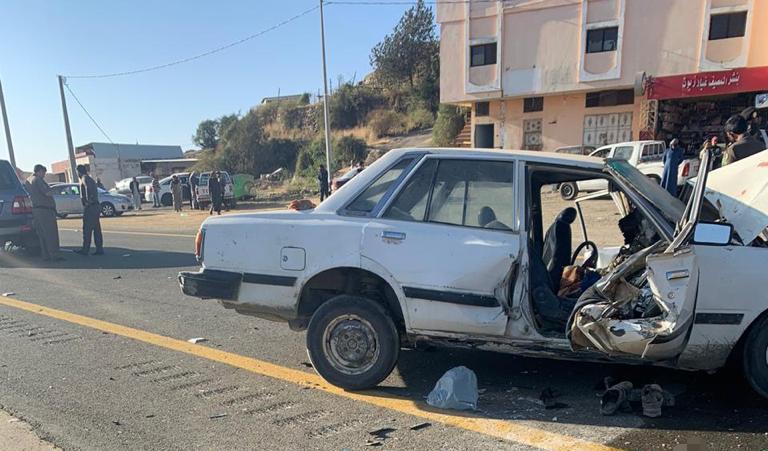 الباحة.. وفيتان واصابتان في حادث سير