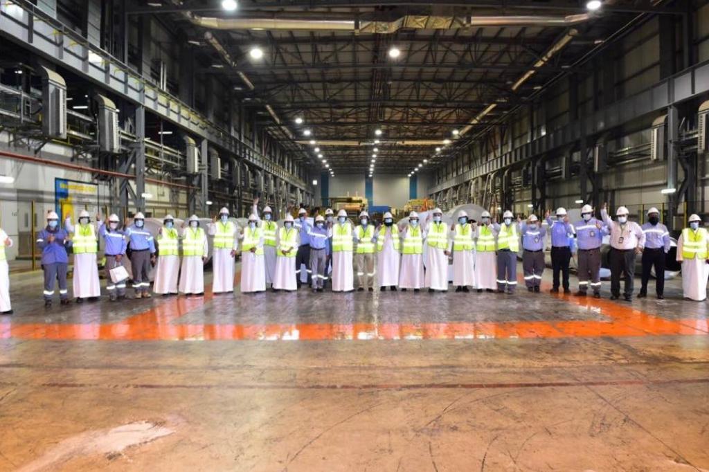 "الخريف" بجولة على مشاريع مدينة رأس الخير الصناعية