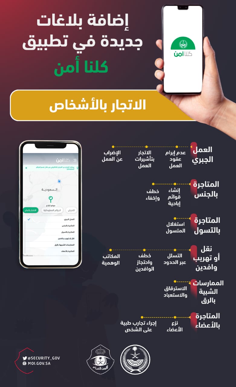 مدير الأمن العام يدشن النسخة المطورة من تطبيق البلاغات الأمنية (كلنا أمن)