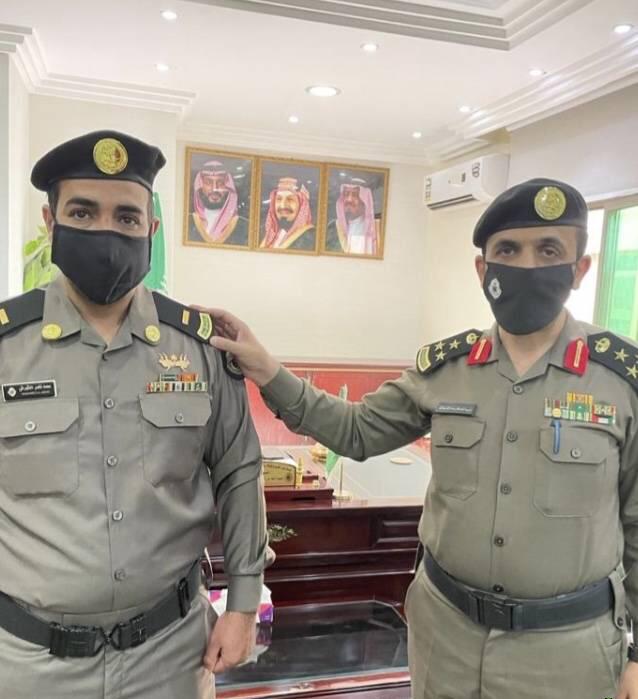 "الشهراني" إلى رتبة رئيس رقباء