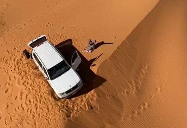 فريق "إنجاد" يعلن العثور على مفقود صحراء سعد بالرياض
