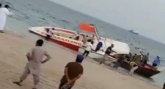 الجبيل..وفاة مقيمة في حادث تصادم بحري بين قاربين
