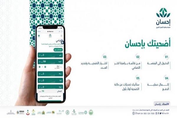 برنامج “إحسان” يستقبل أكثر من 8 آلاف أضحية خلال 4 أيام
