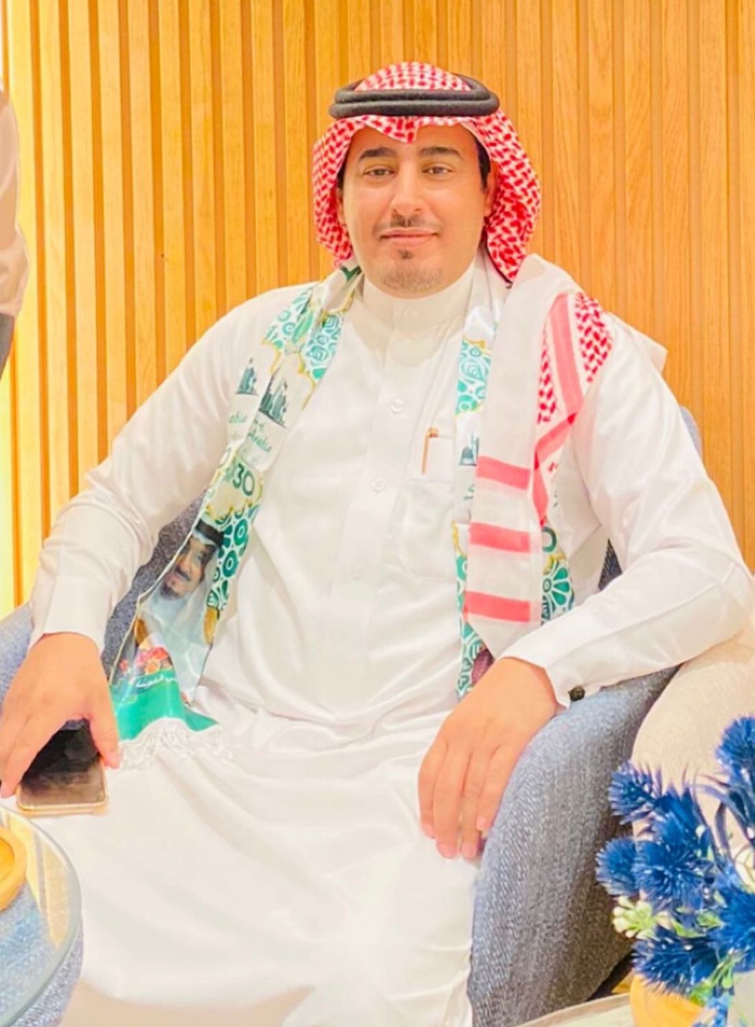 "محمد العمودي" يهنئ القيادة باليوم الوطني 91