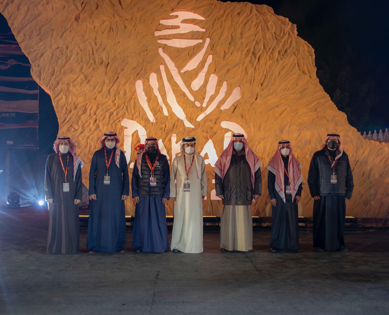 بالصور..حائل تشهد حفل انطلاق رالي داكار السعودية 2022