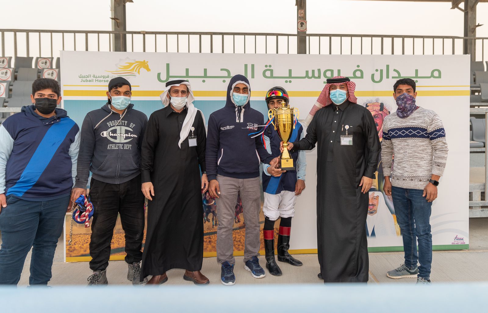 ميدان فروسية الجبيل يقيم سباقه الثامن