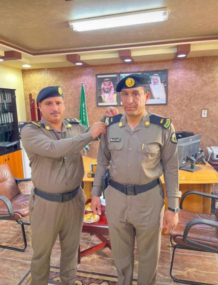 ترقية خالد الطارب: العسيري يهنئ