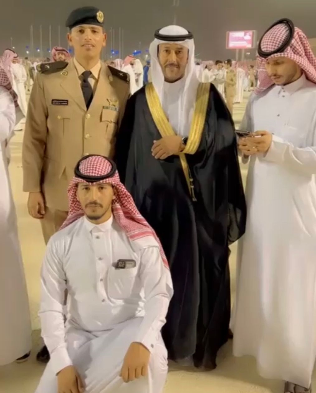 تخرج الملازم سيف الحازمي من الكلية الحربية