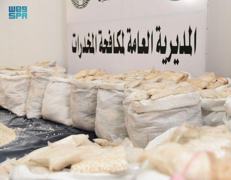 إحباط تهريب 11 مليون قرص مخدر بالجوف