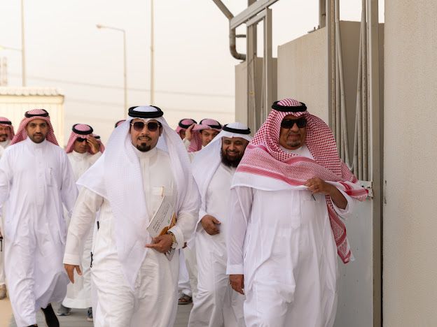 زيارة الأمير محمد بن سعد لميدان فروسية الجبيل