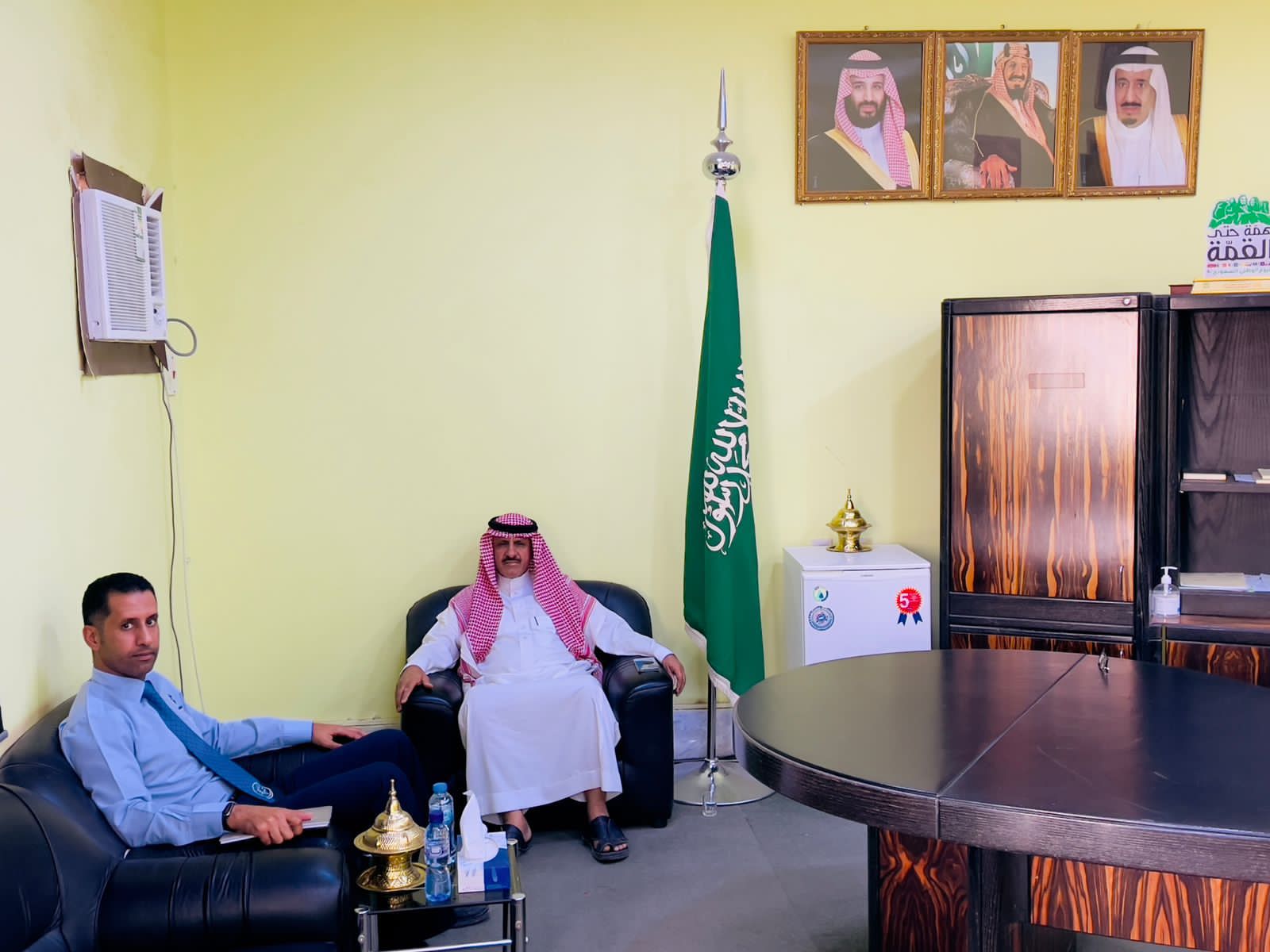 محافظ الشنان يستقبل عميد كلية التقنية بالمحافظة