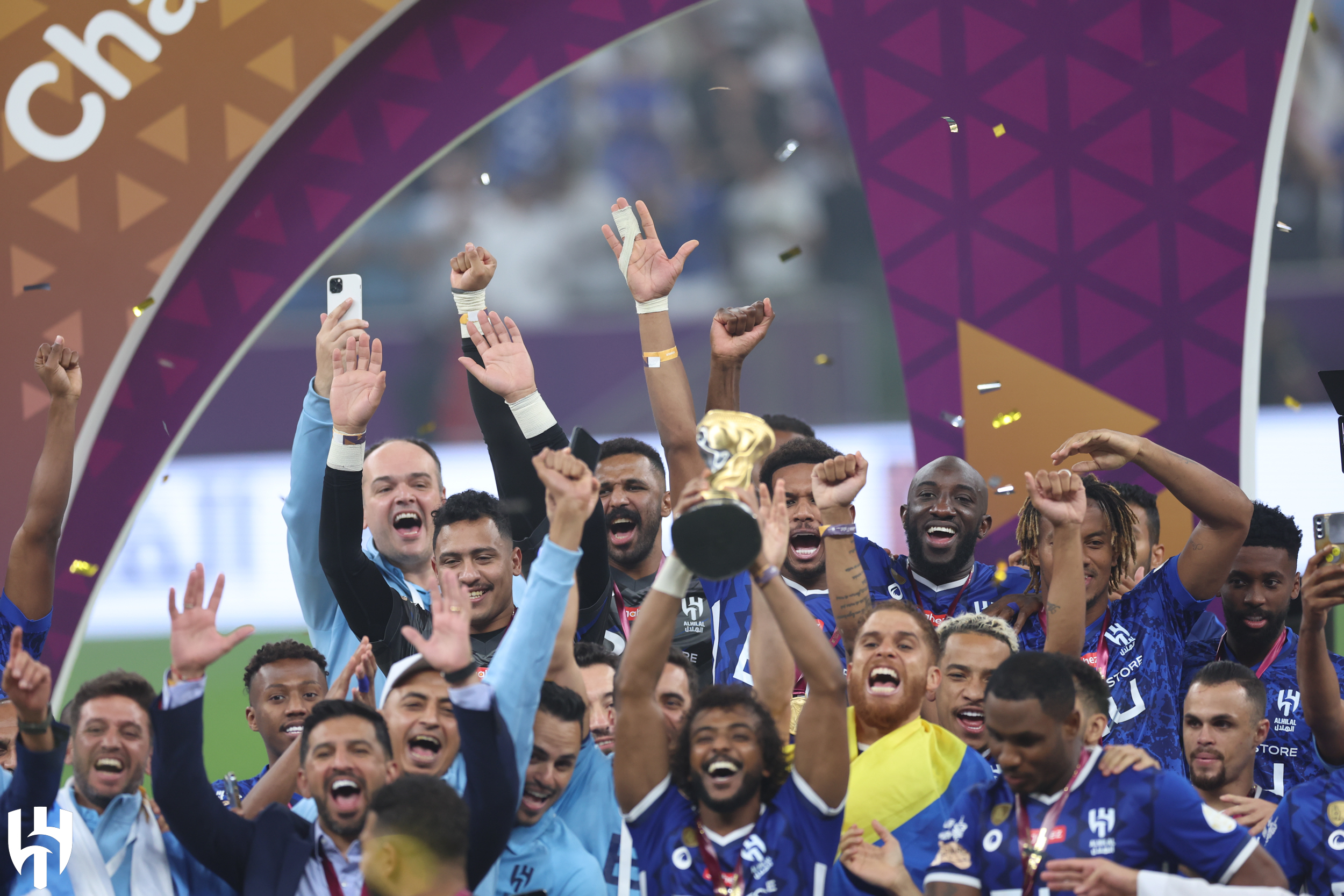 بالفيديو ..الهلال بطل #كأس_سوبر_لوسيل