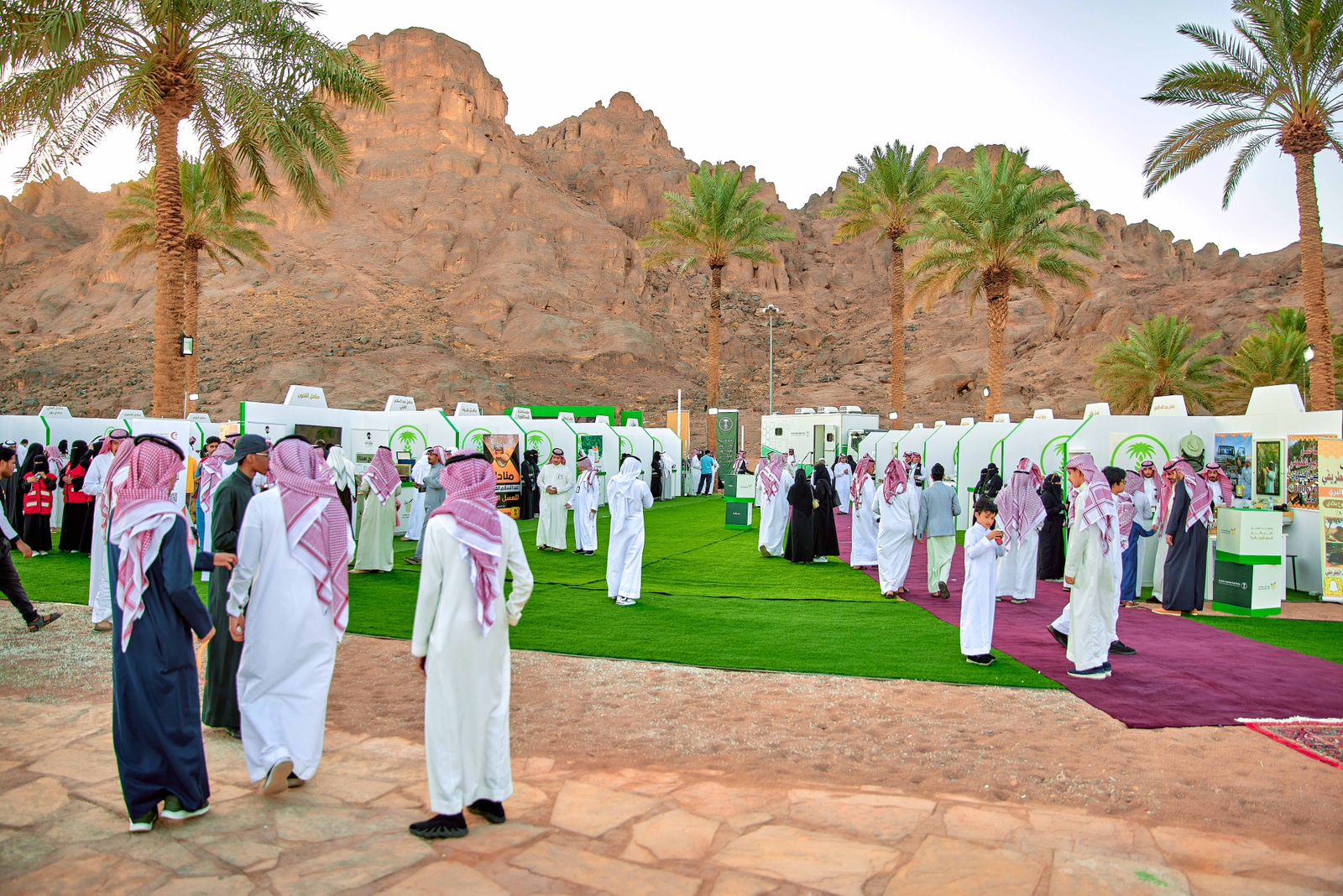"مهرجان العسل بحائل في نسخته الثانية".. يشهد إقبال كبير من الزوار .