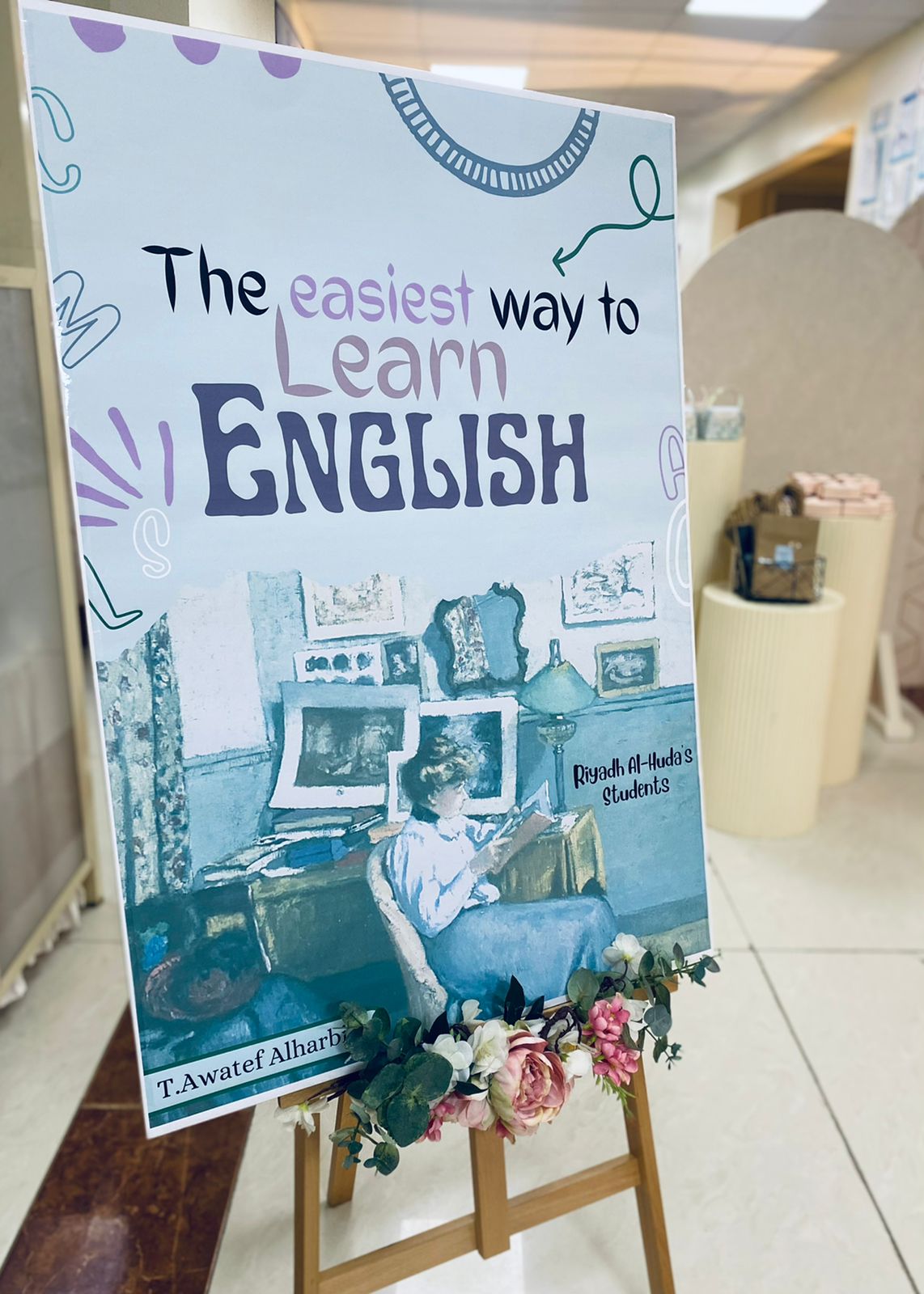 بالصور مشروع ‎‏( The easiest way to learn english ) في مدارس رياض الهدى بالجبيل