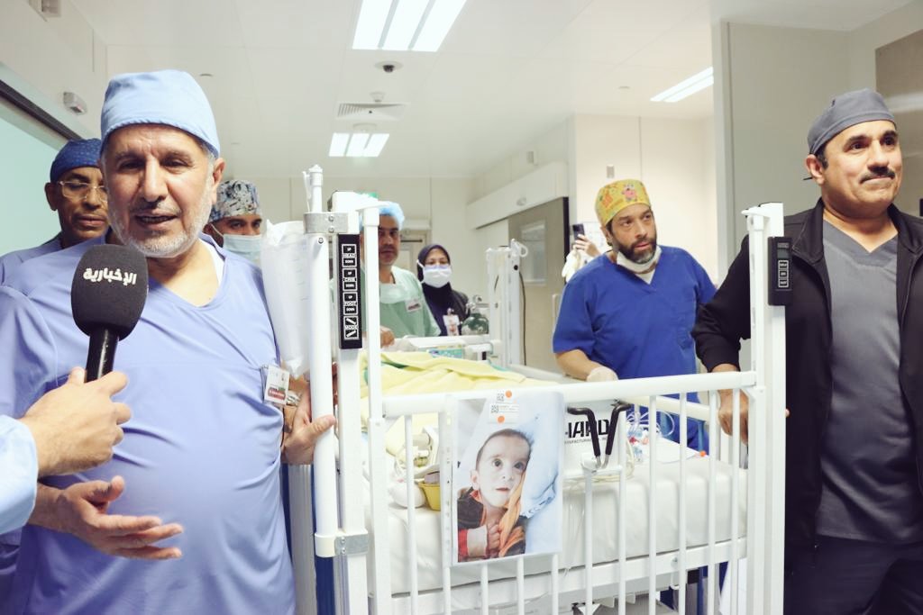 نجاح فصل التوأم العراقي عمر وعلي
