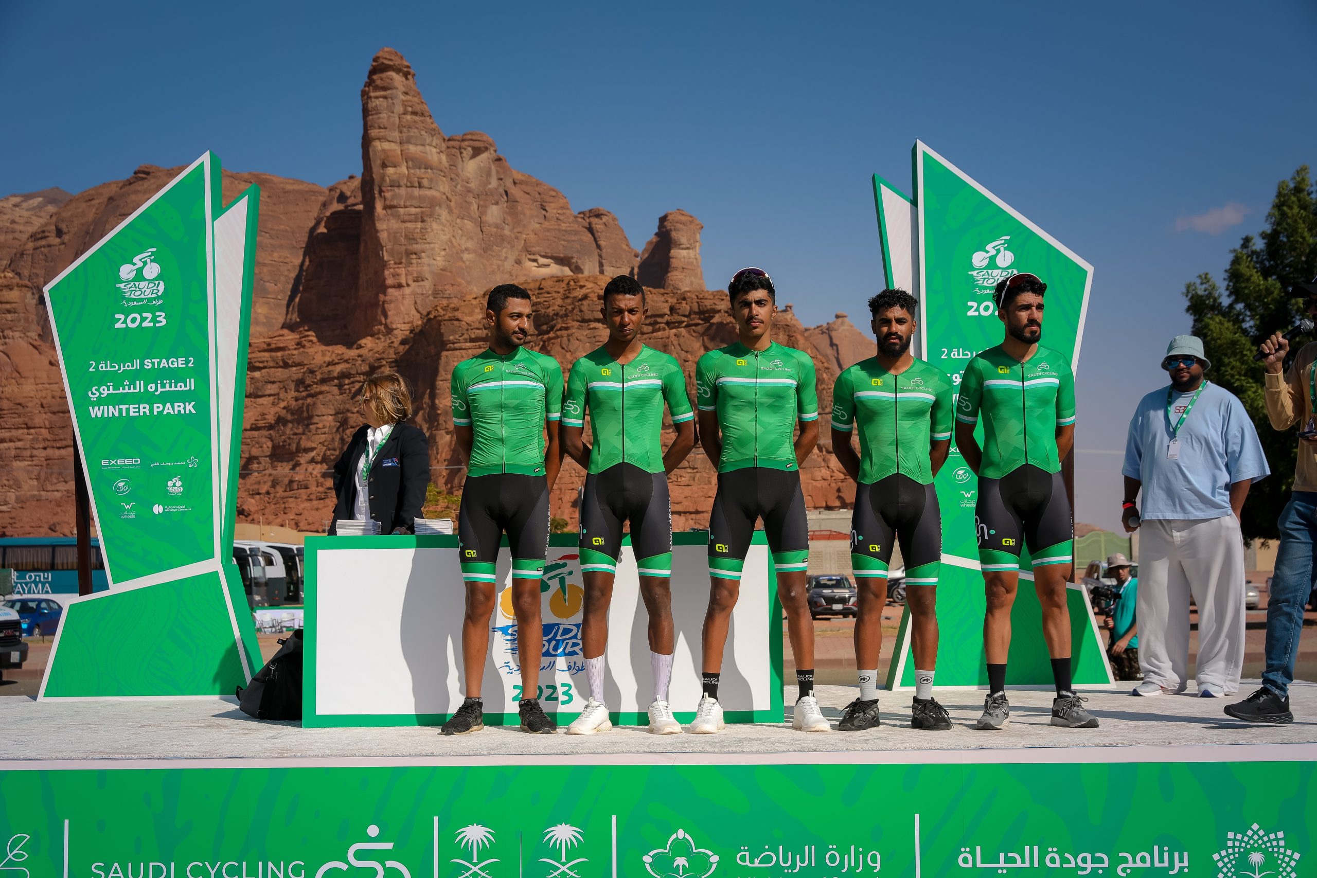 بالصور..طواف السعودية 2023 يعزز تجربة أبطال المنتخب السعودي في أرجاء العلا المذهلة