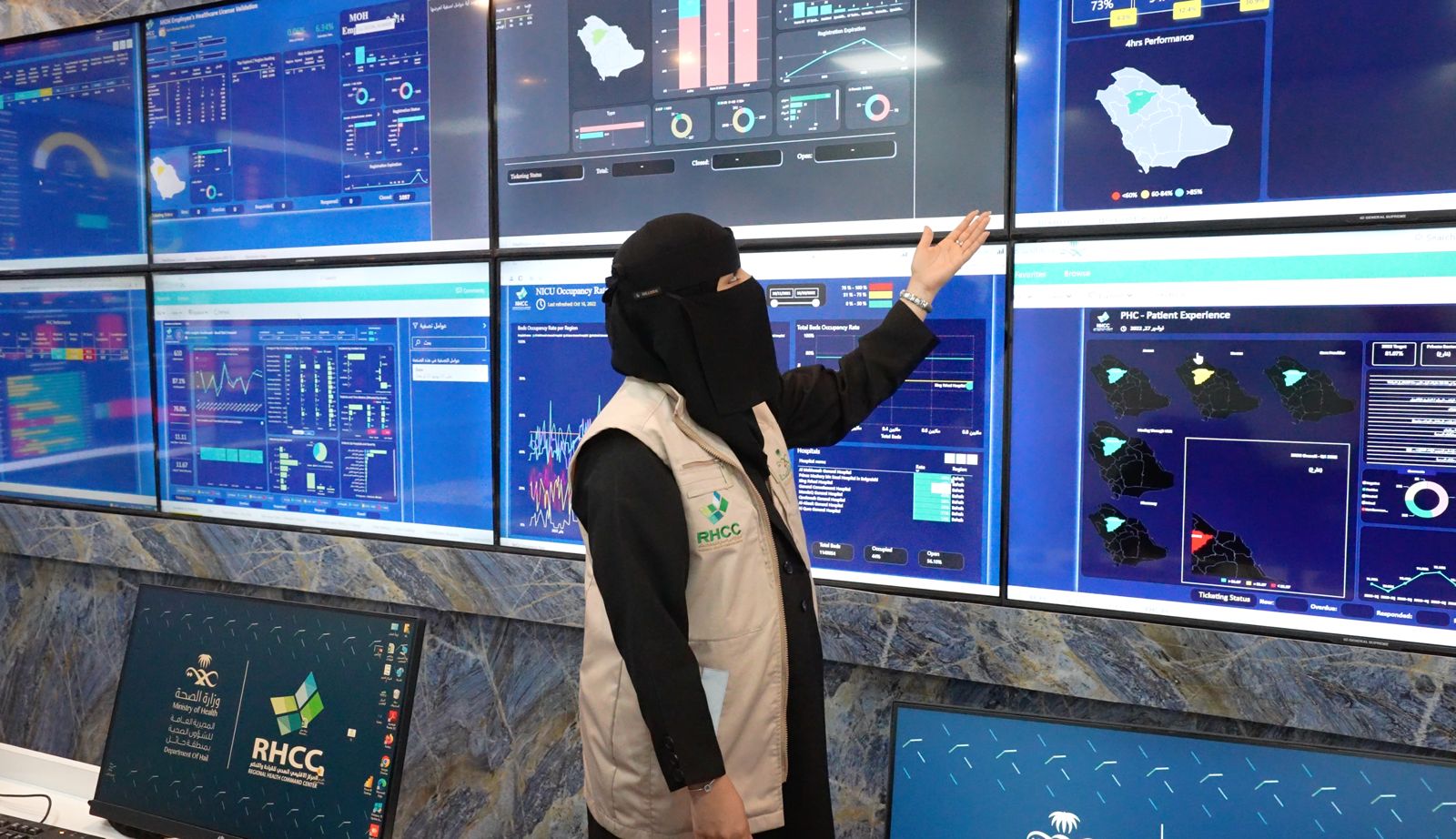 في اليوم العالمي للمرأة: صحة حائل تفخر برائدات العمل التقني والصحي