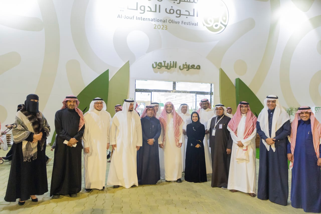 وفد مجلس الشورى يزور مهرجان زيتون الجوف الدولي