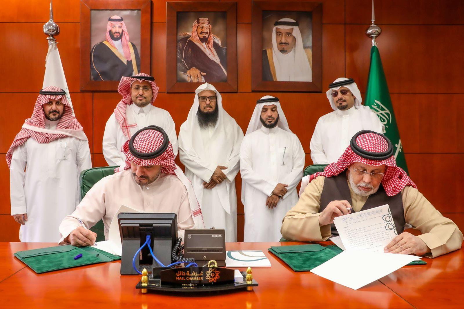 "غرفة حائل" توقع اتفاقية لتطوير الفرص الاستثمارية بالمنطقة