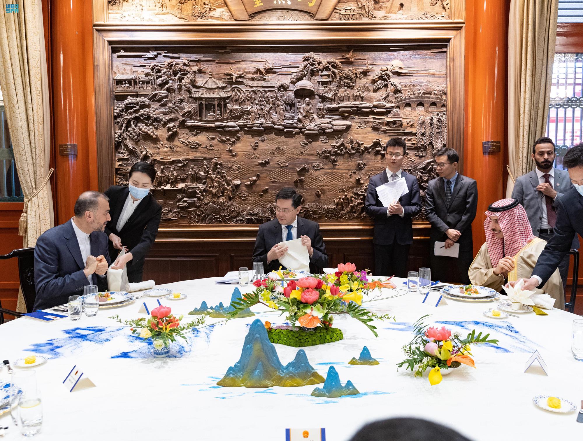 بكين.. بيان مشترك في ختام مباحثات وزيري الخارجية في المملكة وإيران
